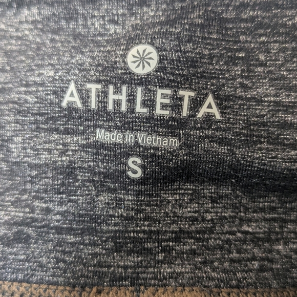 Athleta Mind Over‎ Mat Heather Gray Capri Legging Size Small - Picture 2 of 8